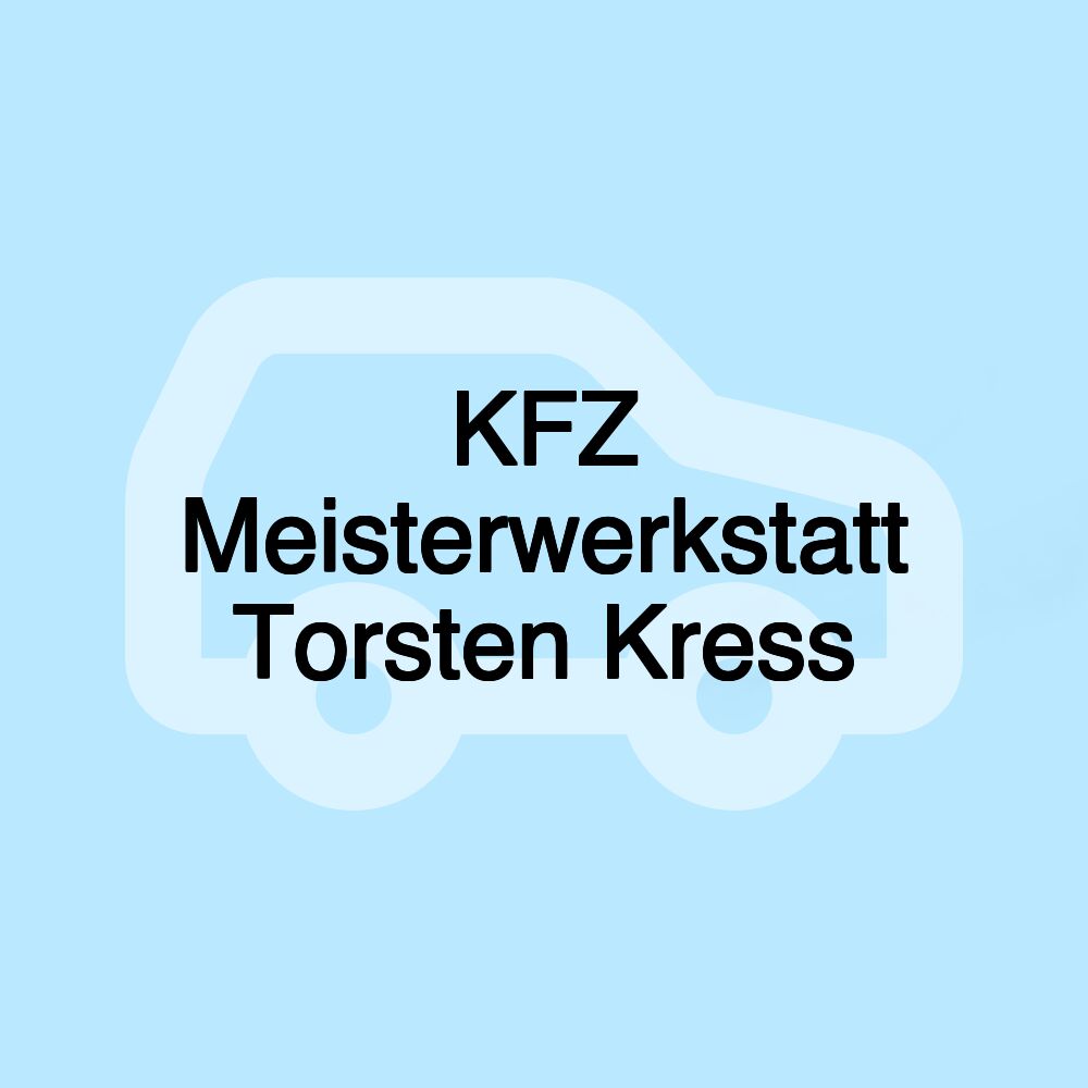 KFZ Meisterwerkstatt Torsten Kress