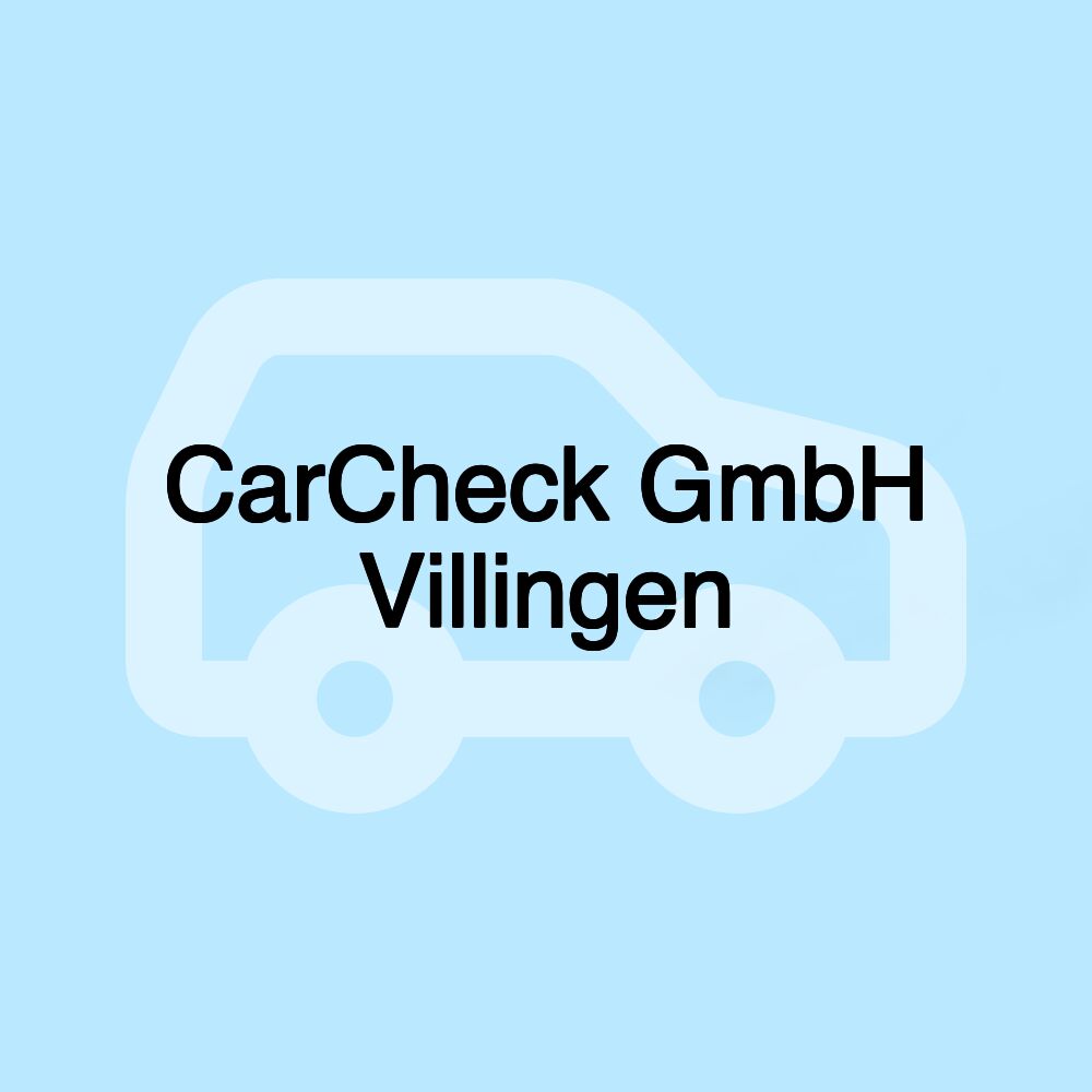 CarCheck GmbH Villingen