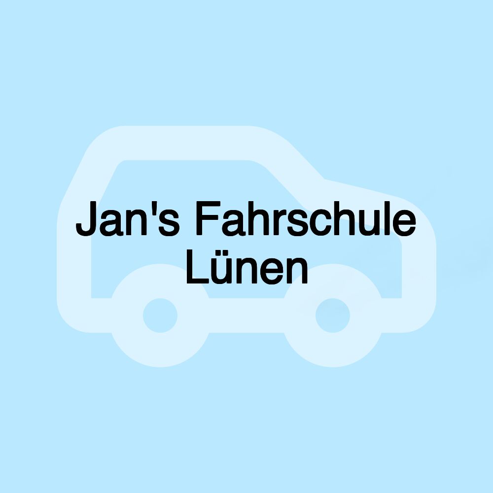 Jan's Fahrschule Lünen