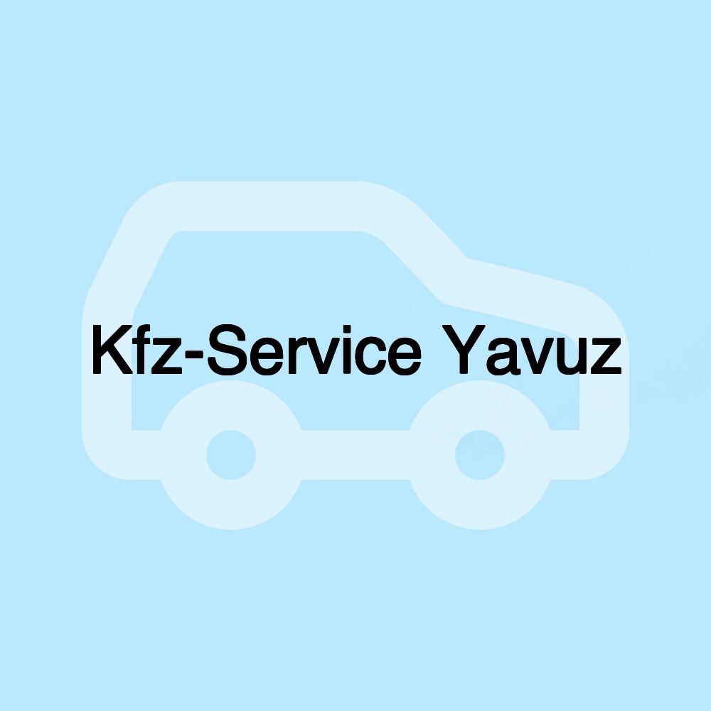 Kfz-Service Yavuz