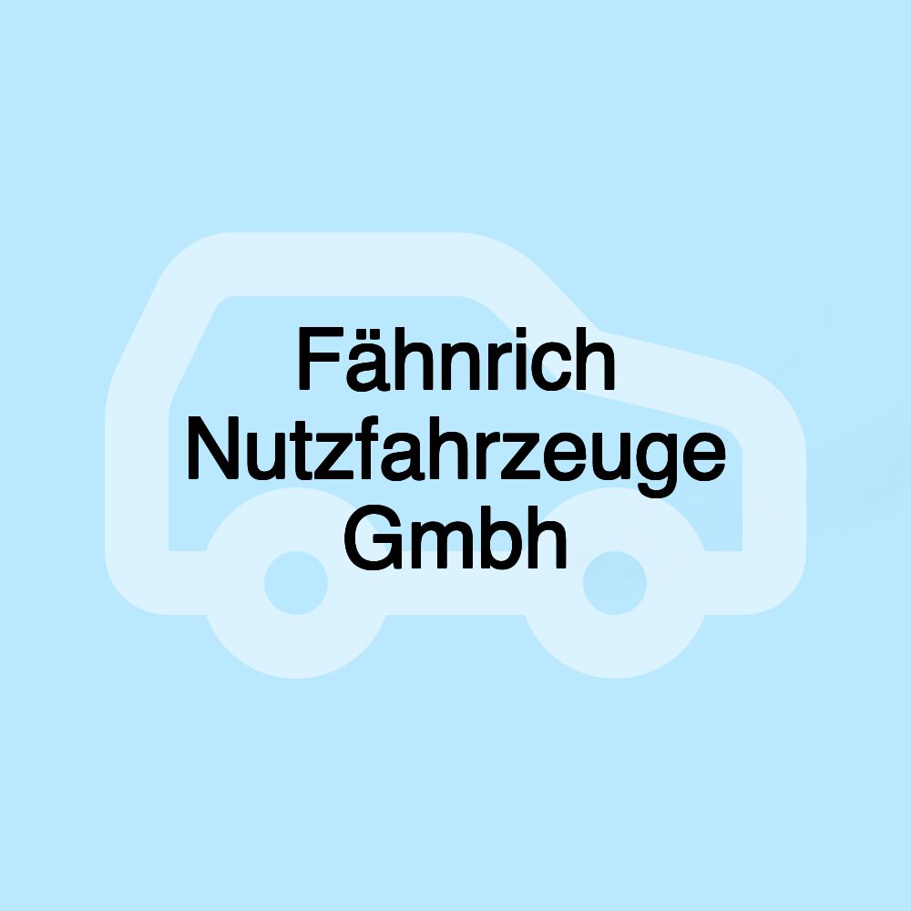 Fähnrich Nutzfahrzeuge Gmbh