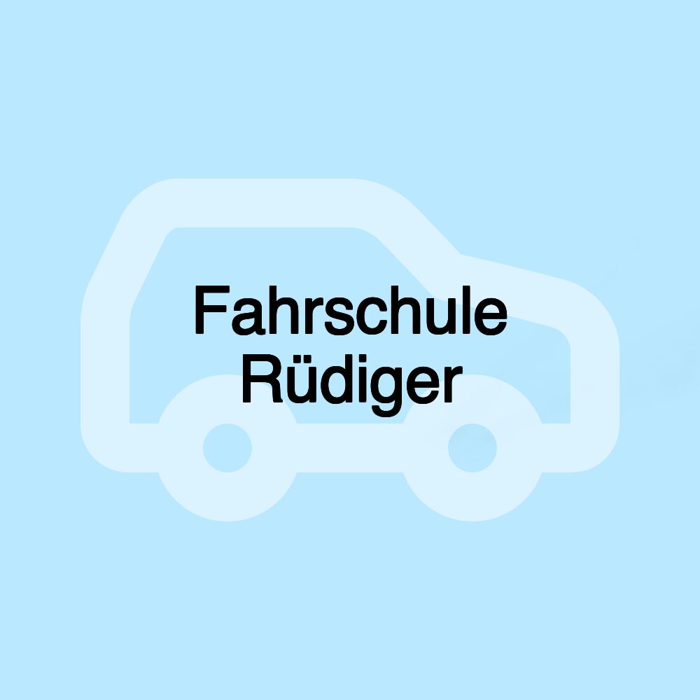 Fahrschule Rüdiger