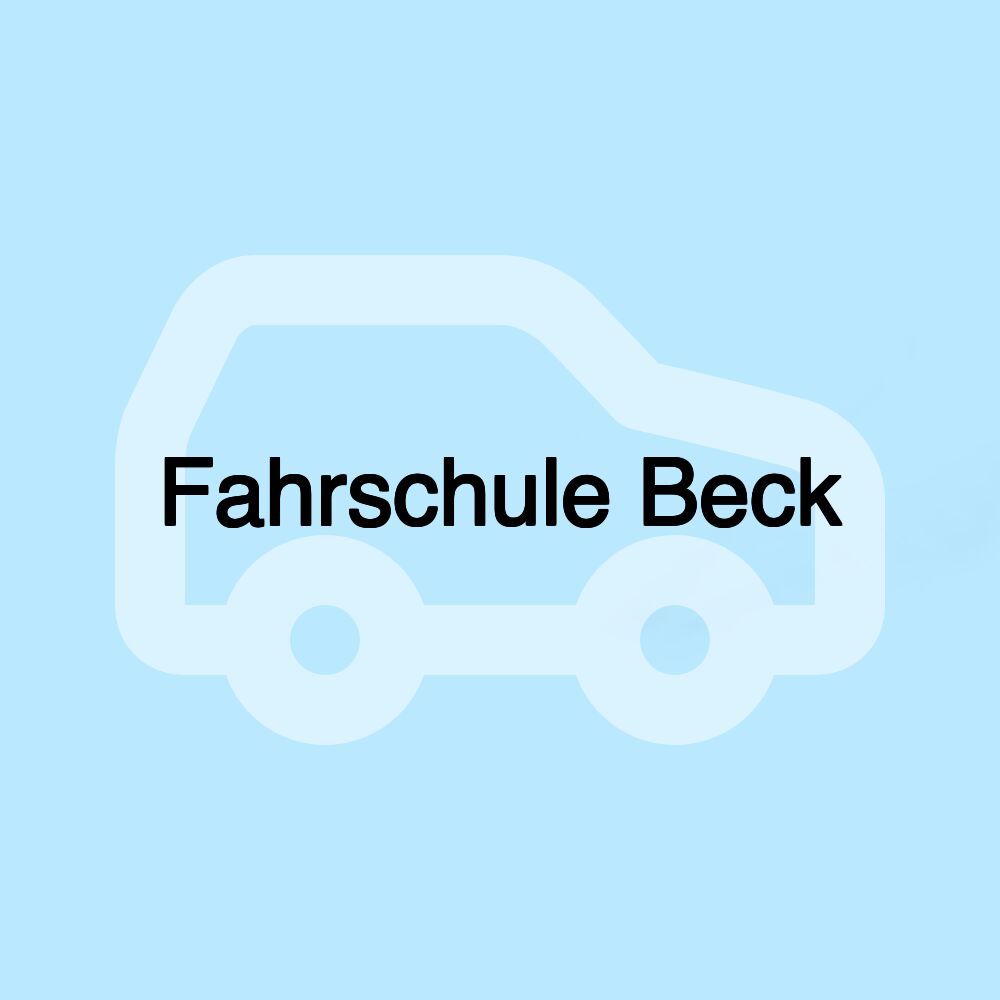 Fahrschule Beck