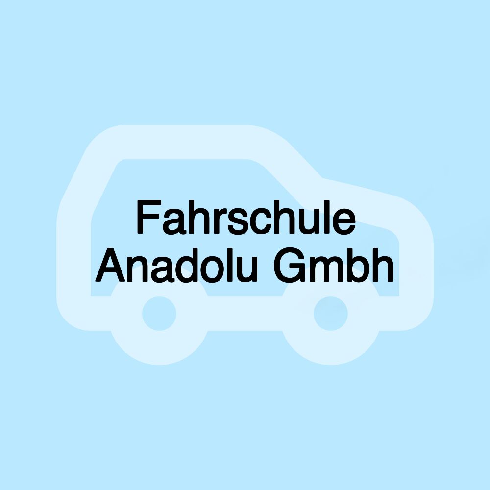 Fahrschule Anadolu Gmbh