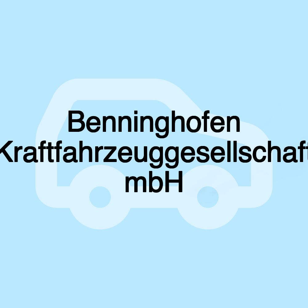 Benninghofen Kraftfahrzeuggesellschaft mbH