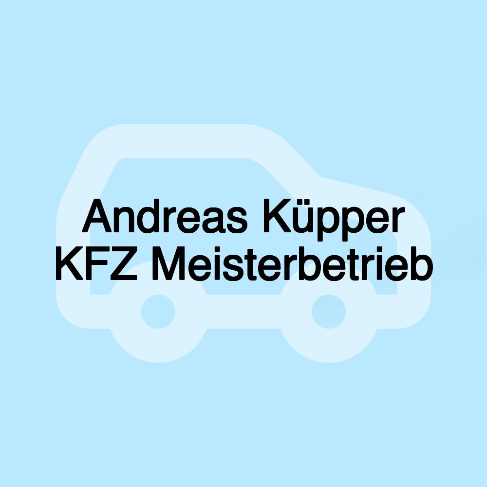 Andreas Küpper KFZ Meisterbetrieb