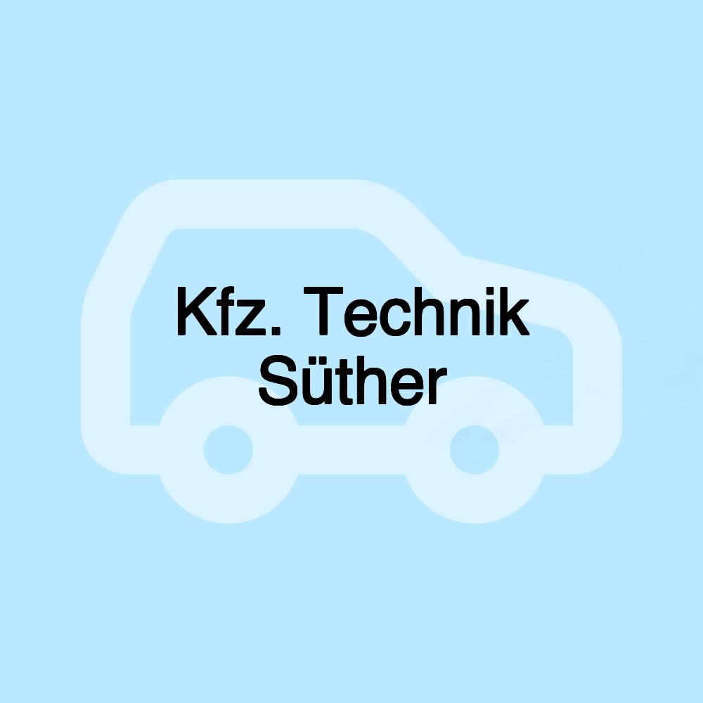 Kfz. Technik Süther