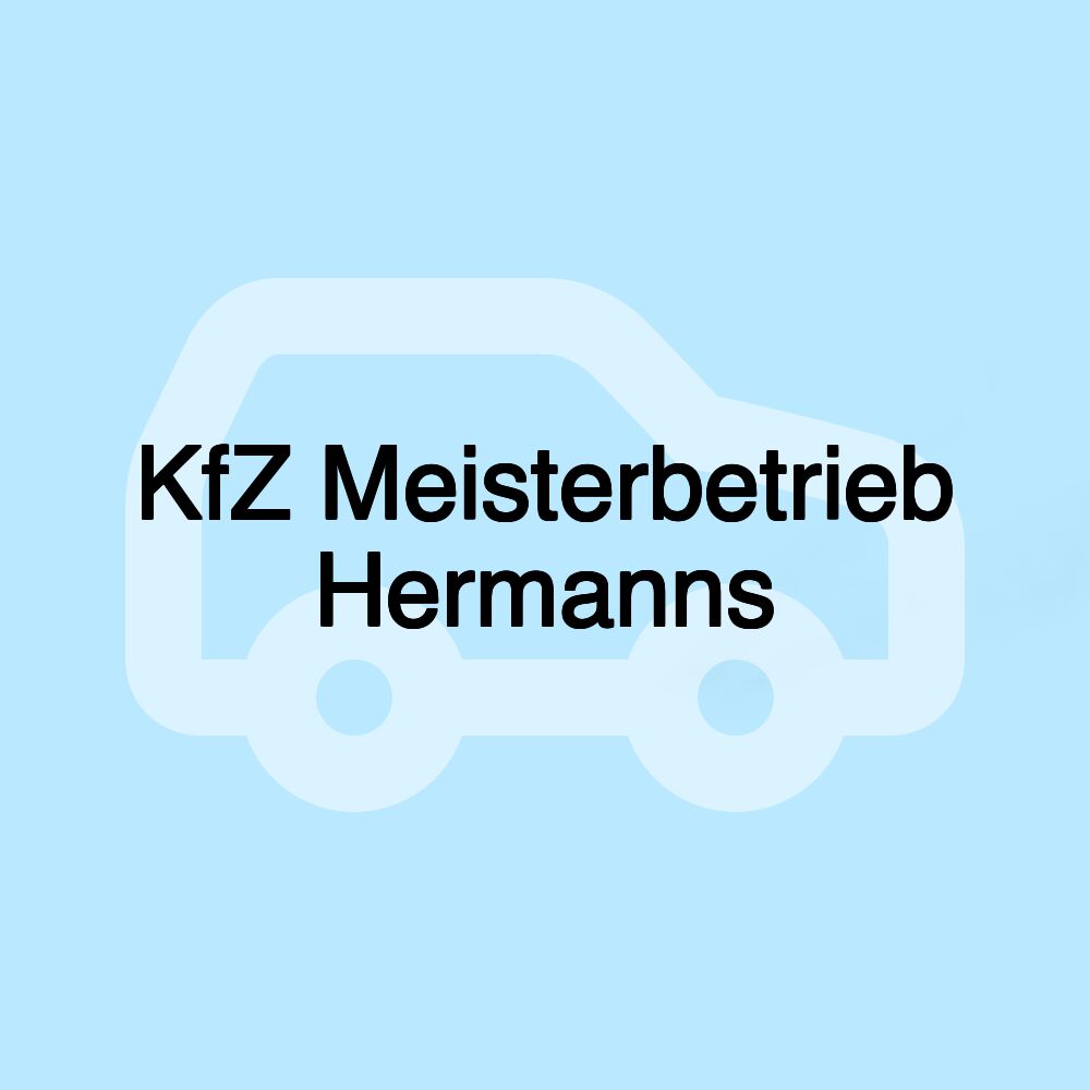 KfZ Meisterbetrieb Hermanns