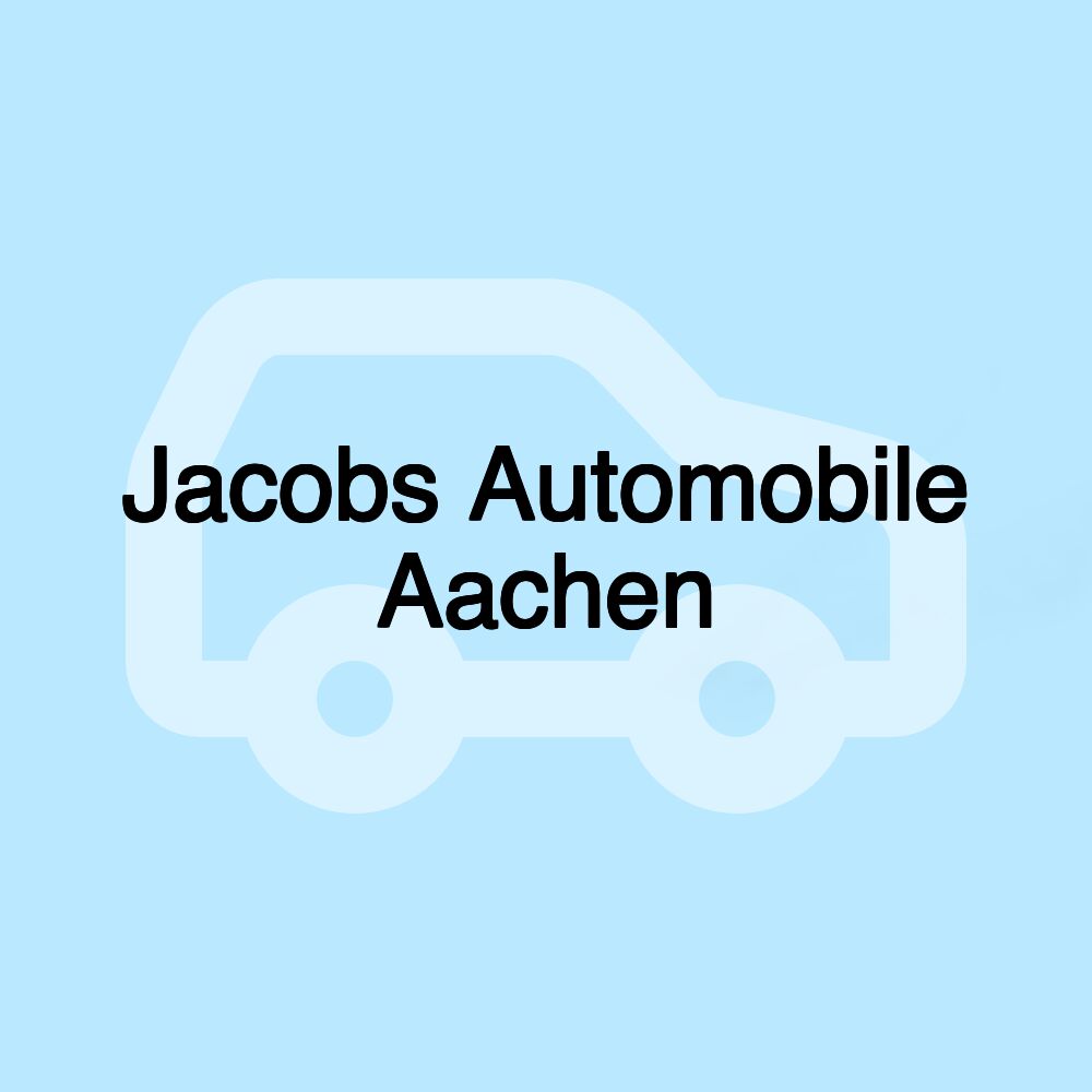 Jacobs Automobile Aachen