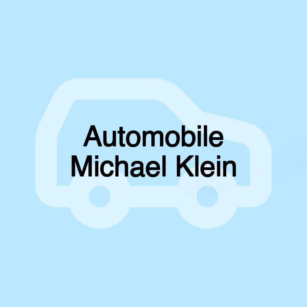 Automobile Michael Klein