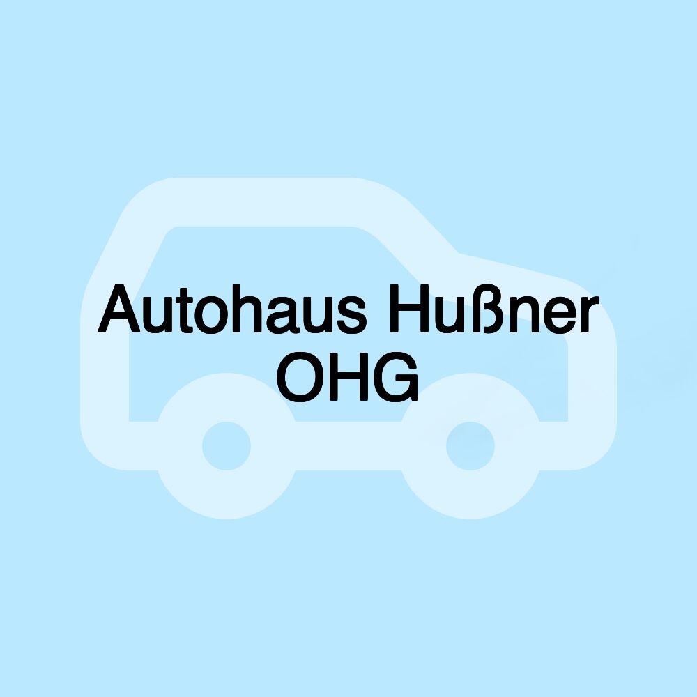 Autohaus Hußner OHG