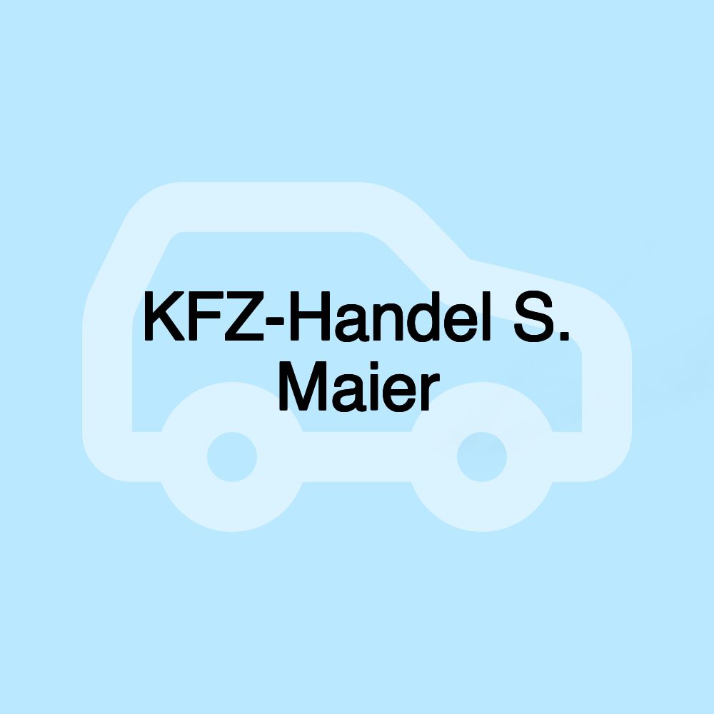 KFZ-Handel S. Maier