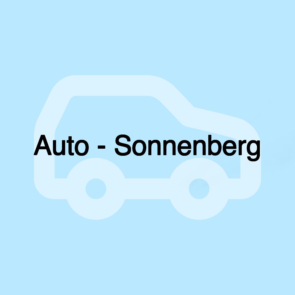 Auto - Sonnenberg