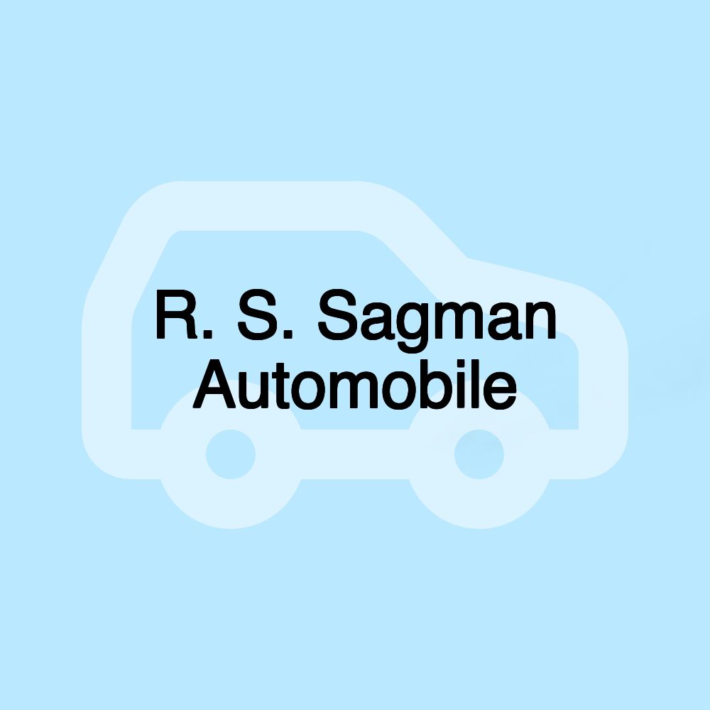 R. S. Sagman Automobile