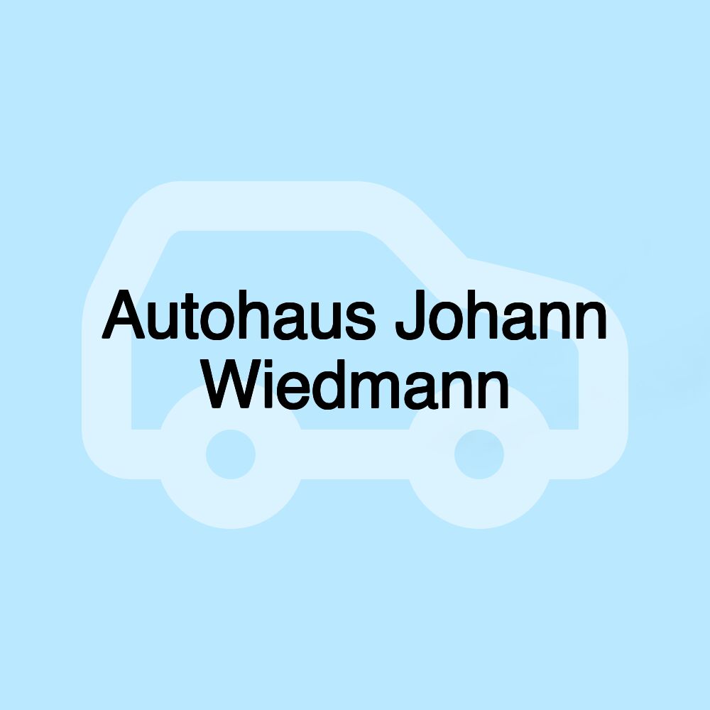 Autohaus Johann Wiedmann