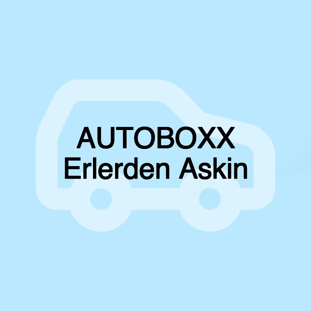 AUTOBOXX Erlerden Askin