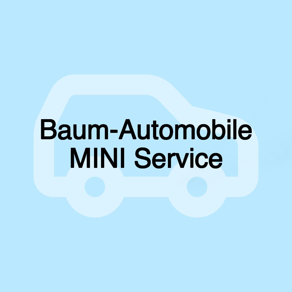 Baum-Automobile MINI Service