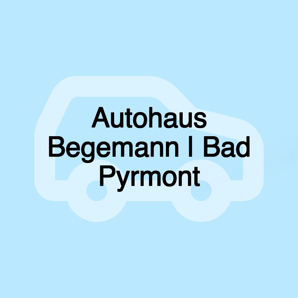 Autohaus Begemann | Bad Pyrmont