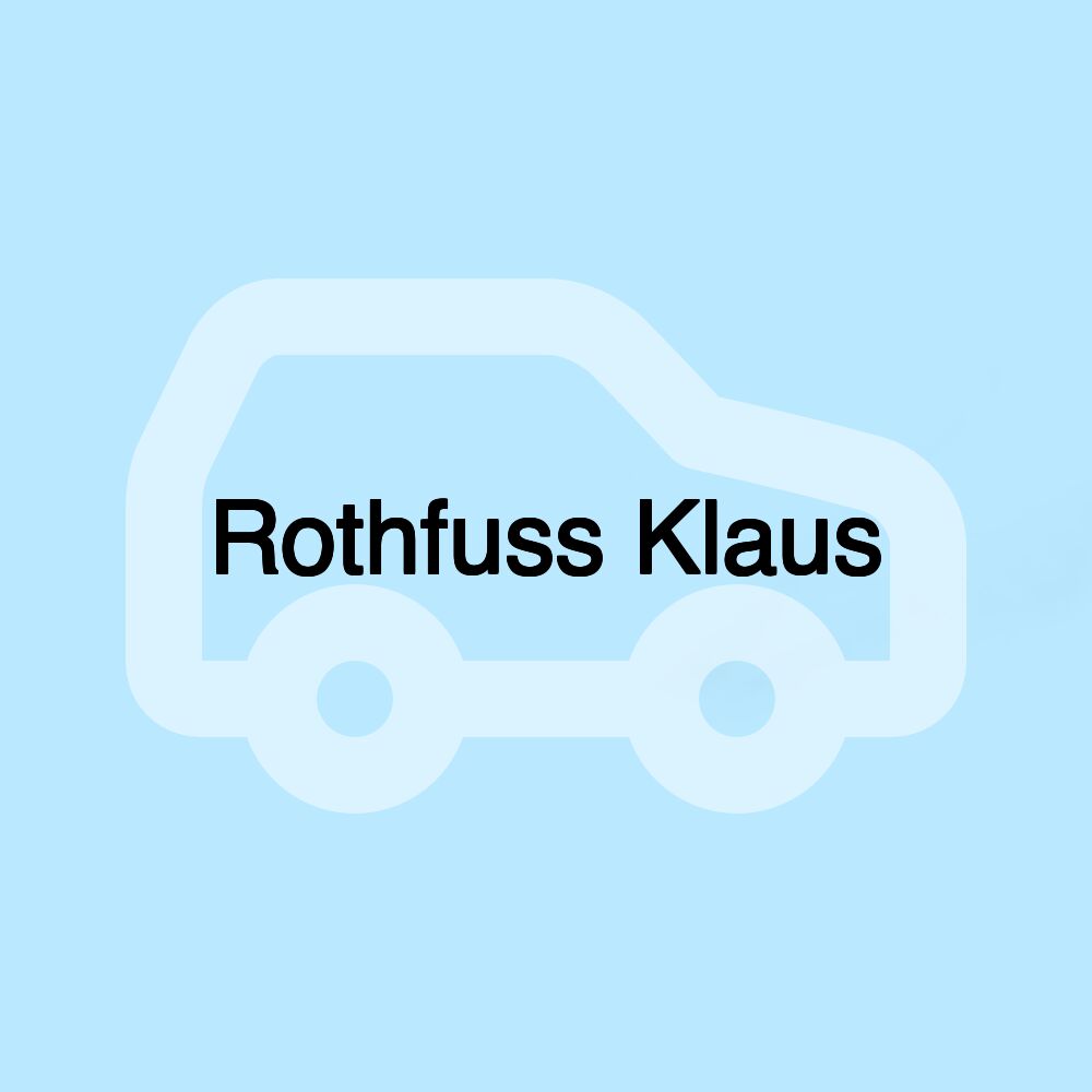 Rothfuss Klaus