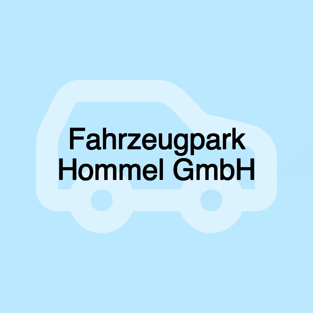 Fahrzeugpark Hommel GmbH