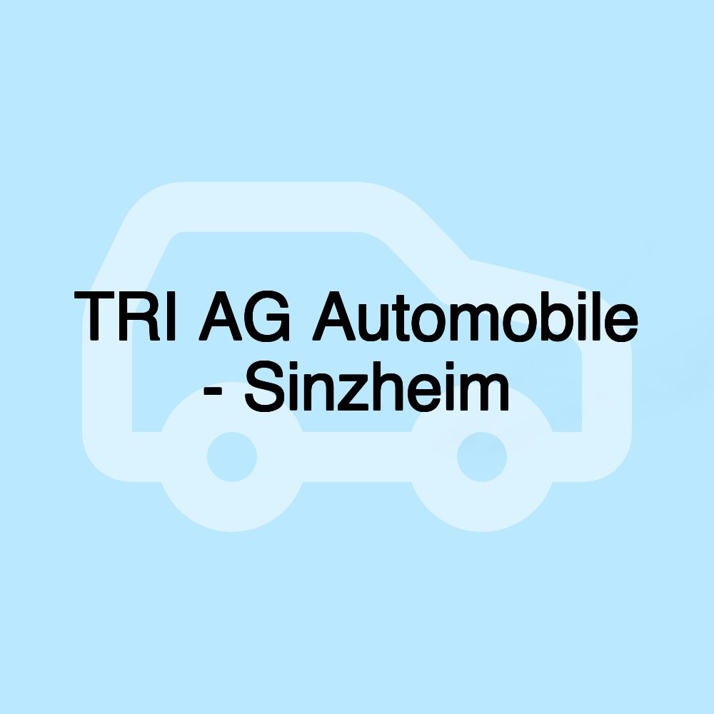 TRI AG Automobile - Sinzheim