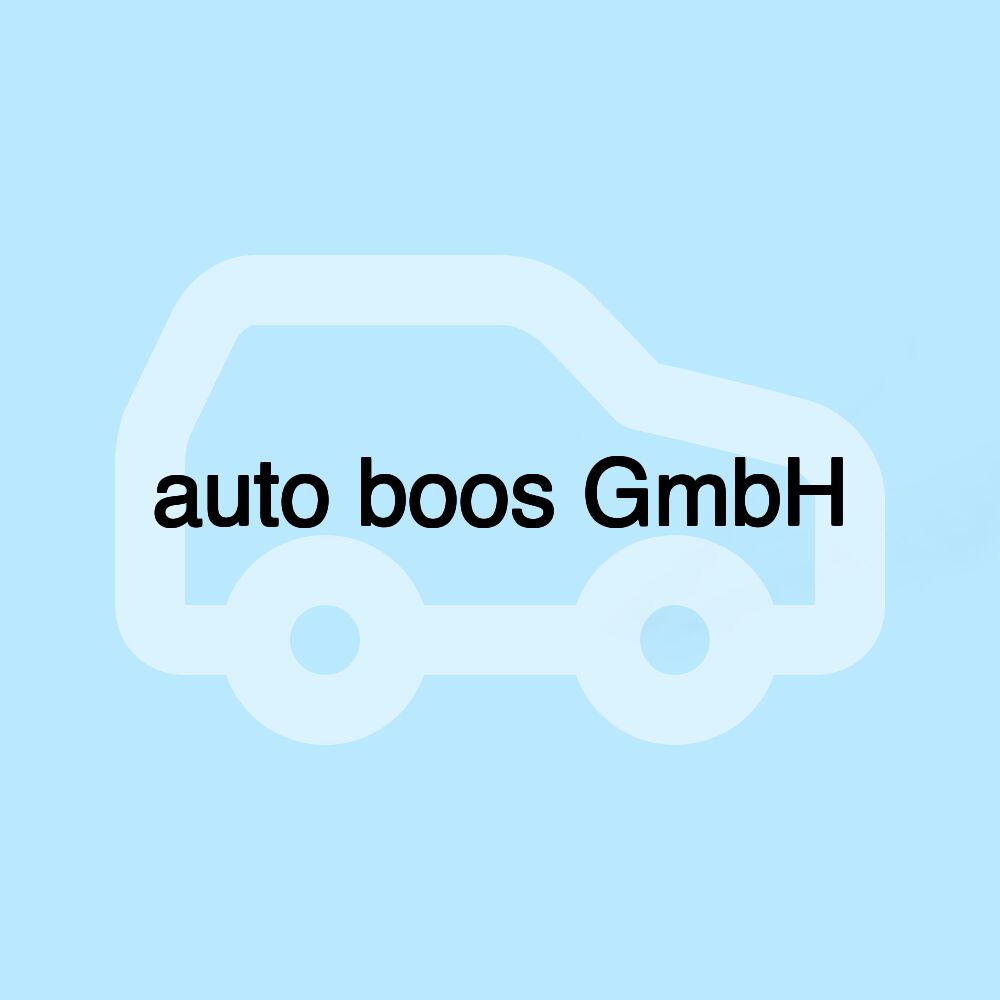 auto boos GmbH