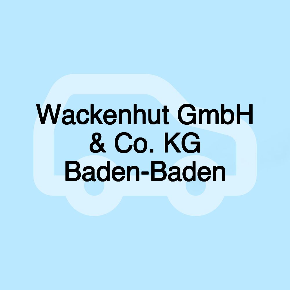 Wackenhut GmbH & Co. KG Baden-Baden