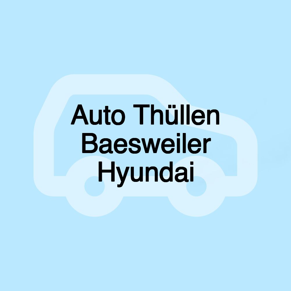 Auto Thüllen Baesweiler Hyundai