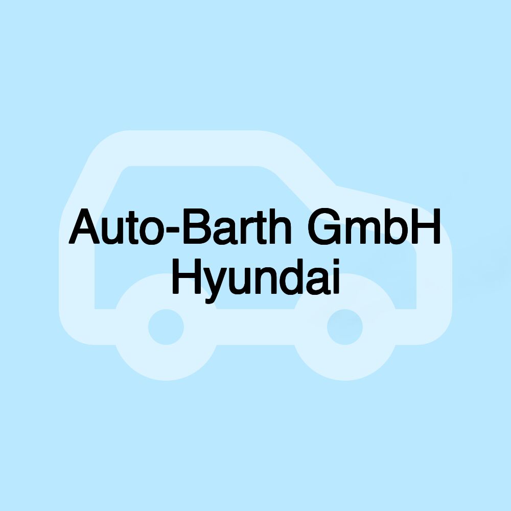 Auto-Barth GmbH Hyundai