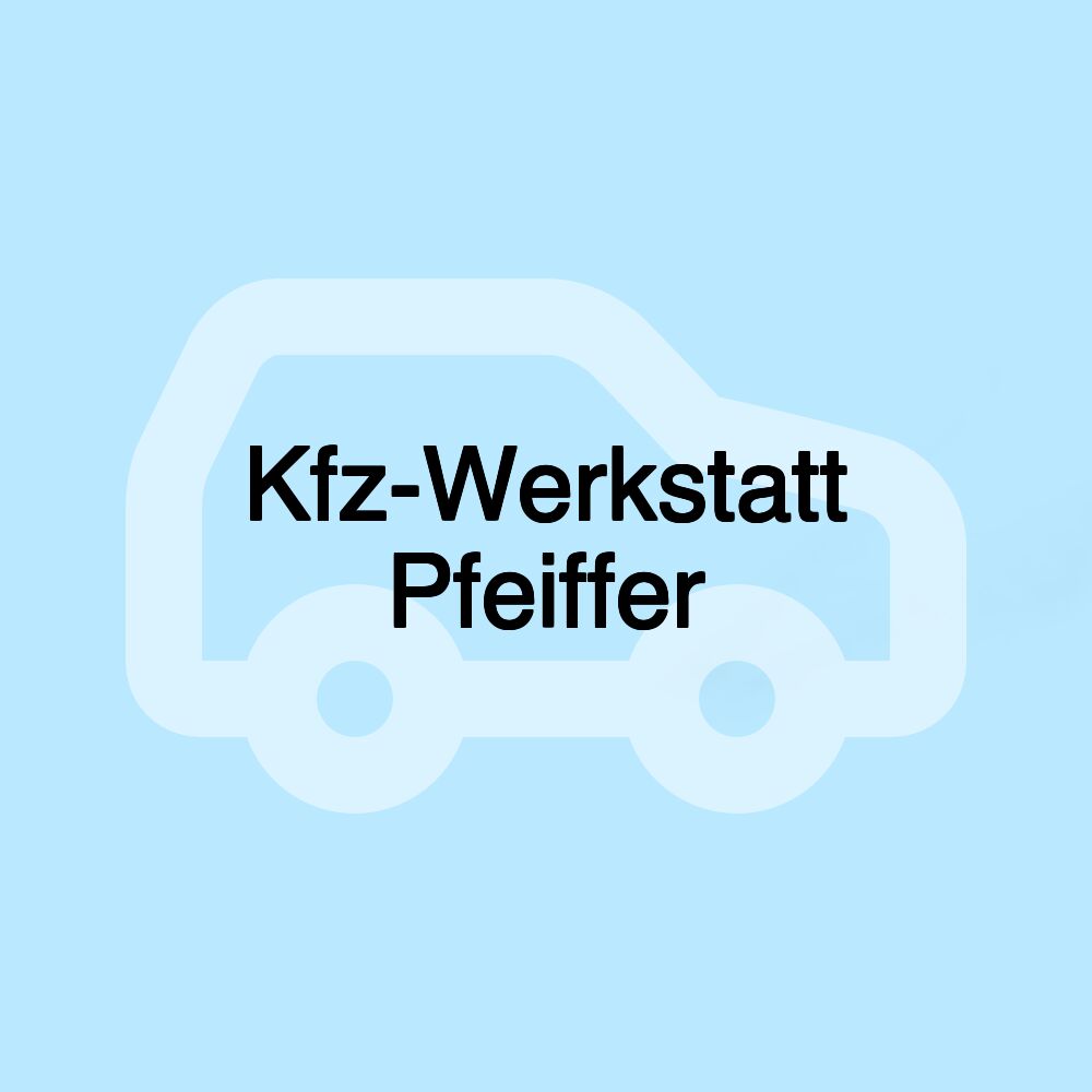 Kfz-Werkstatt Pfeiffer