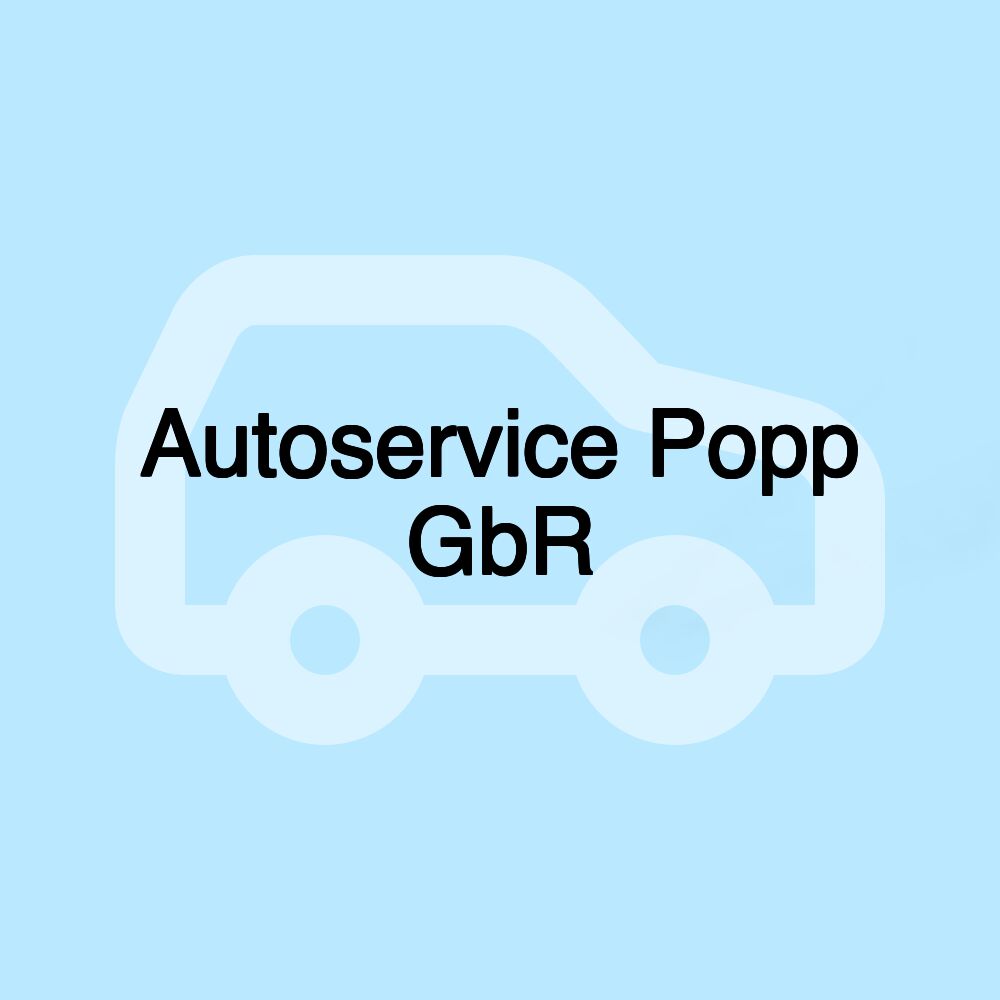 Autoservice Popp GbR