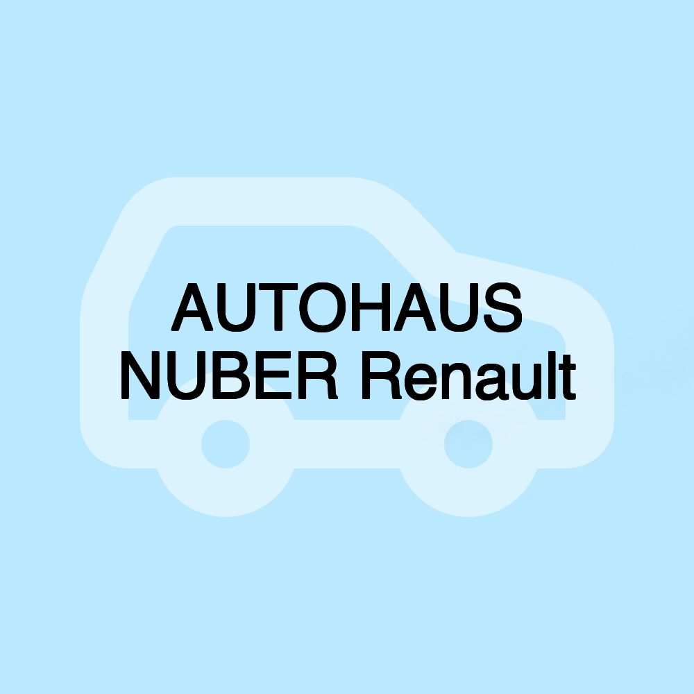 AUTOHAUS NUBER Renault