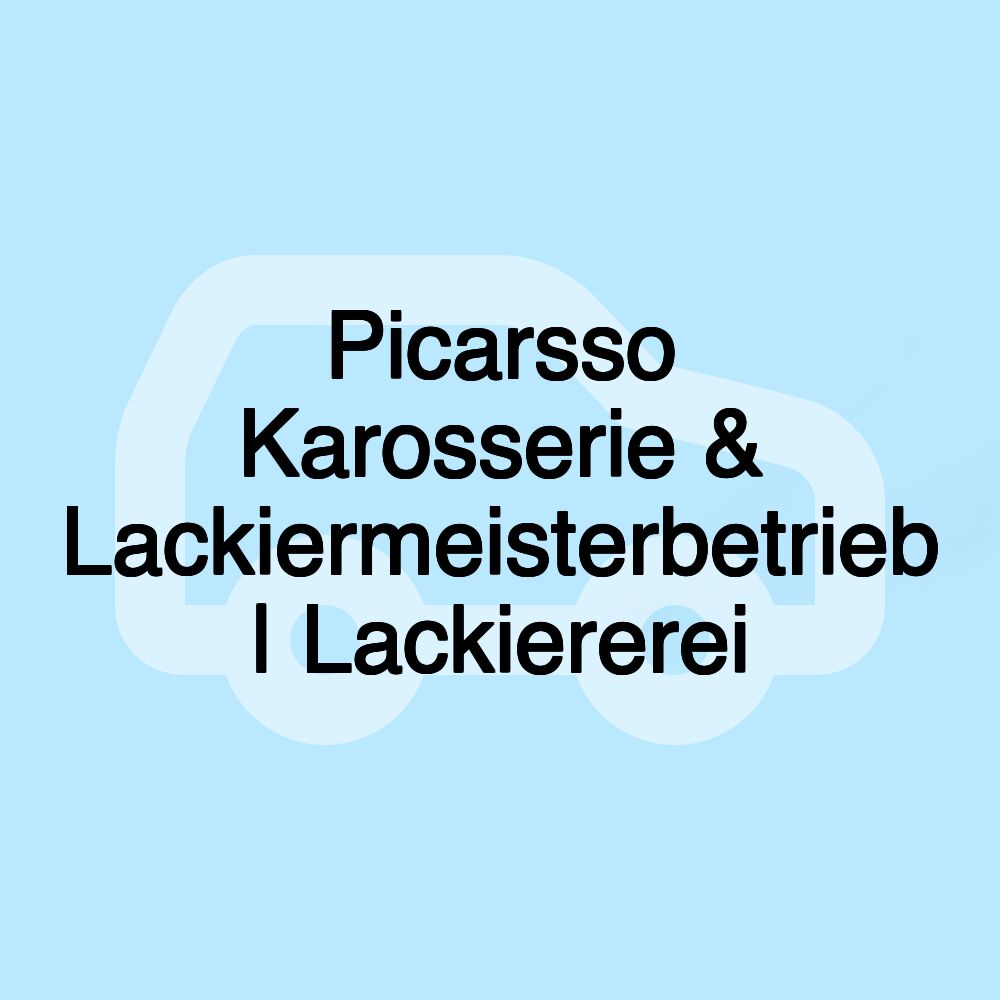 Picarsso Karosserie & Lackiermeisterbetrieb | Lackiererei