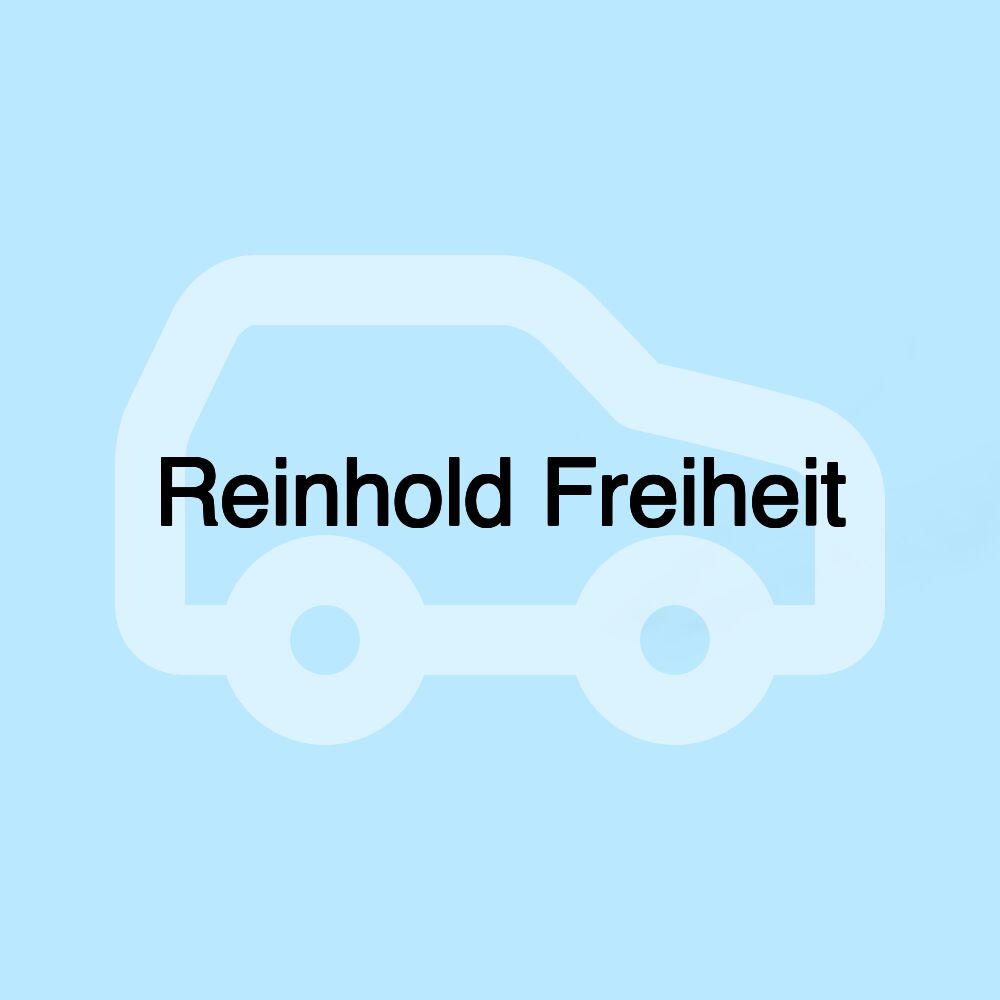 Reinhold Freiheit