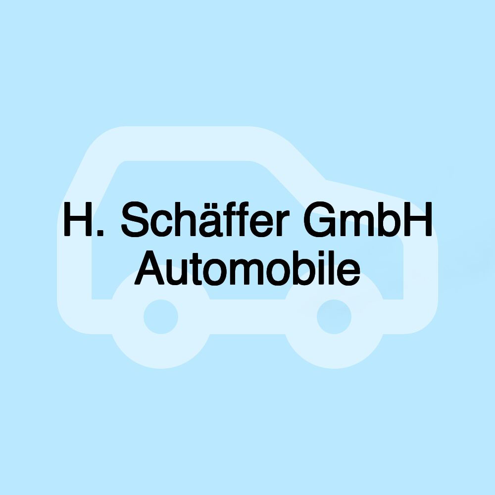 H. Schäffer GmbH Automobile