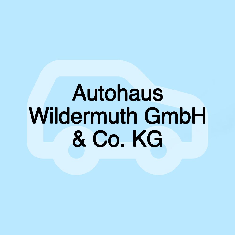 Autohaus Wildermuth GmbH & Co. KG