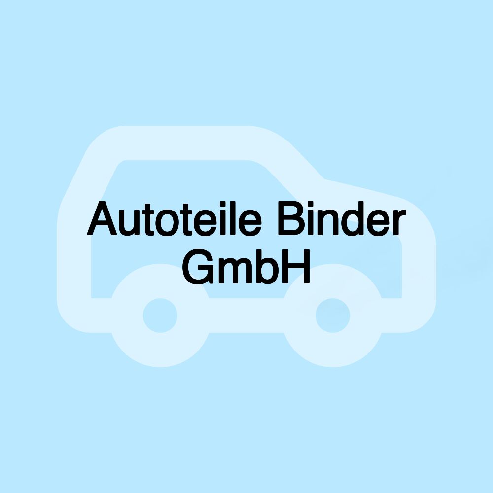 Autoteile Binder GmbH