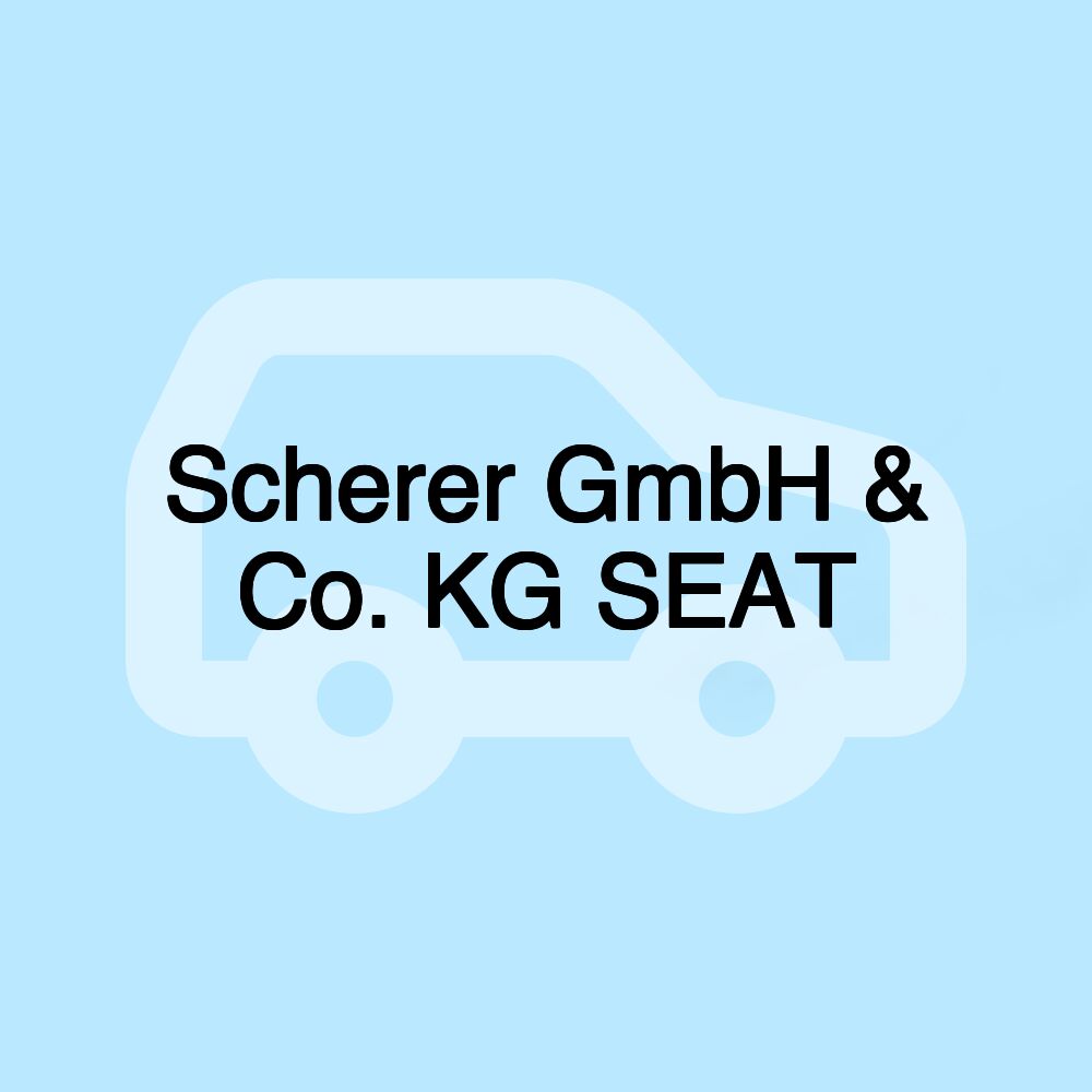 Scherer GmbH & Co. KG SEAT