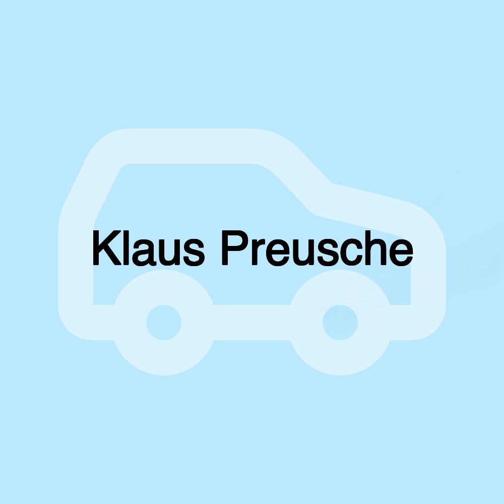 Klaus Preusche