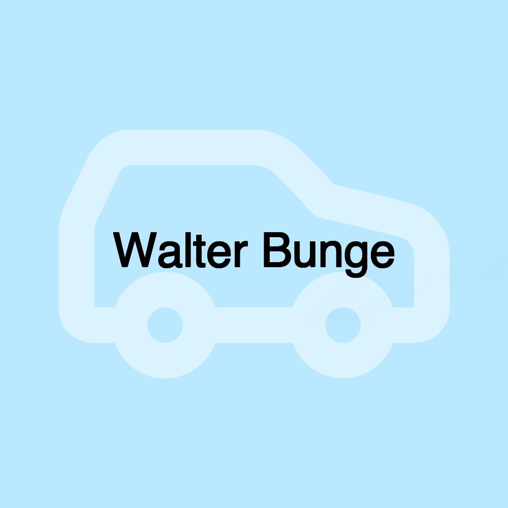 Walter Bunge