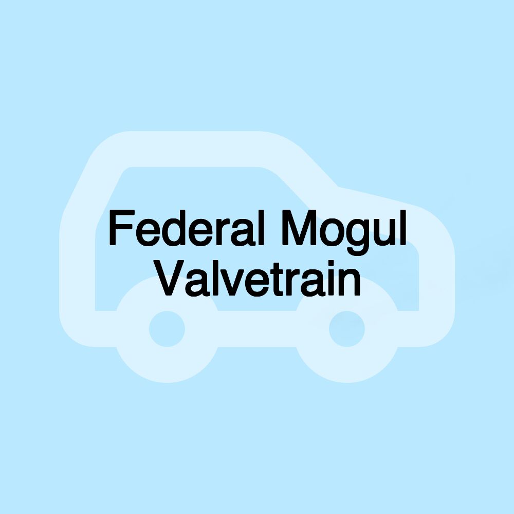 Federal Mogul Valvetrain