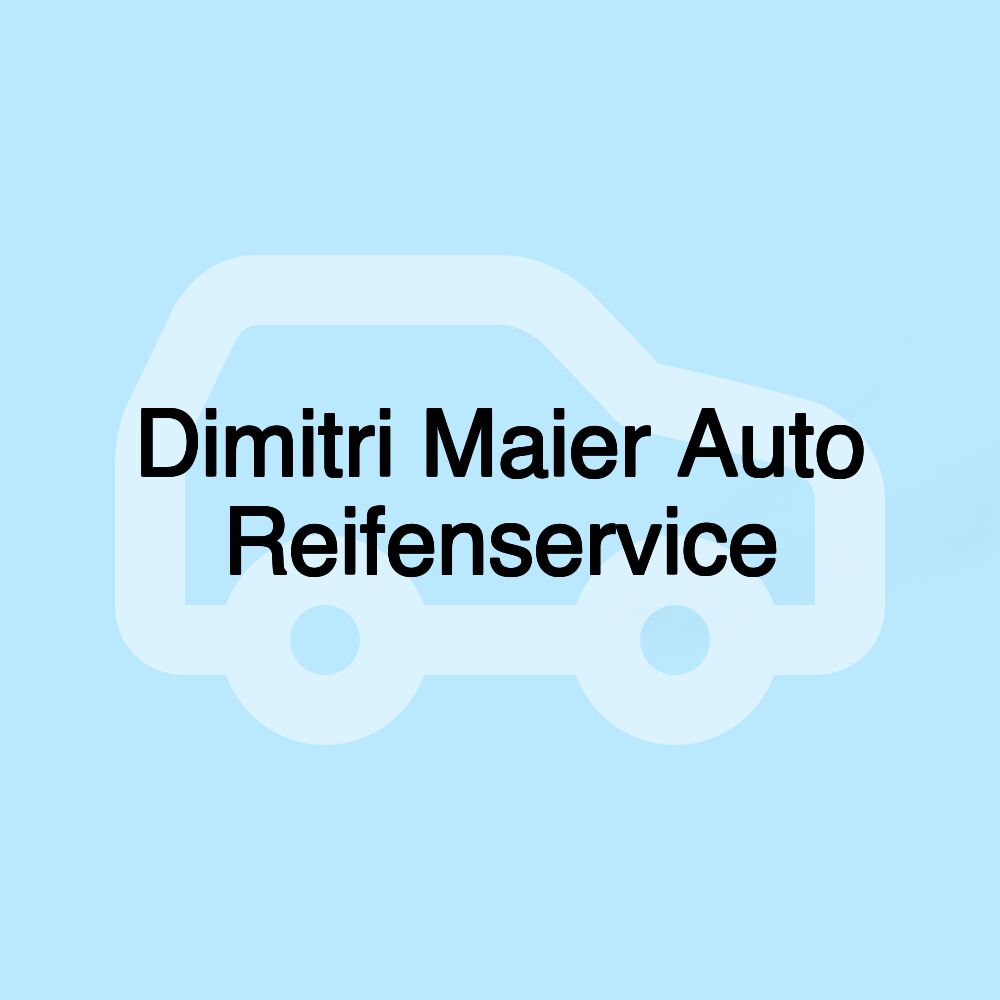 Dimitri Maier Auto Reifenservice