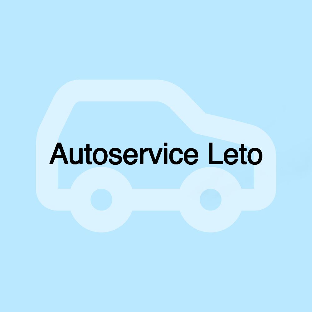 Autoservice Leto