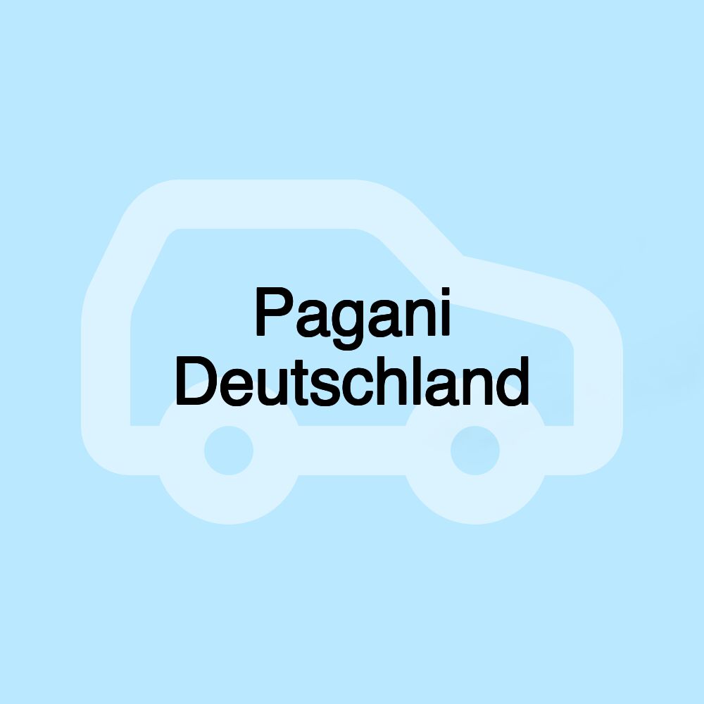 Pagani Deutschland