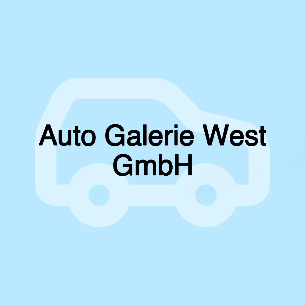 Auto Galerie West GmbH