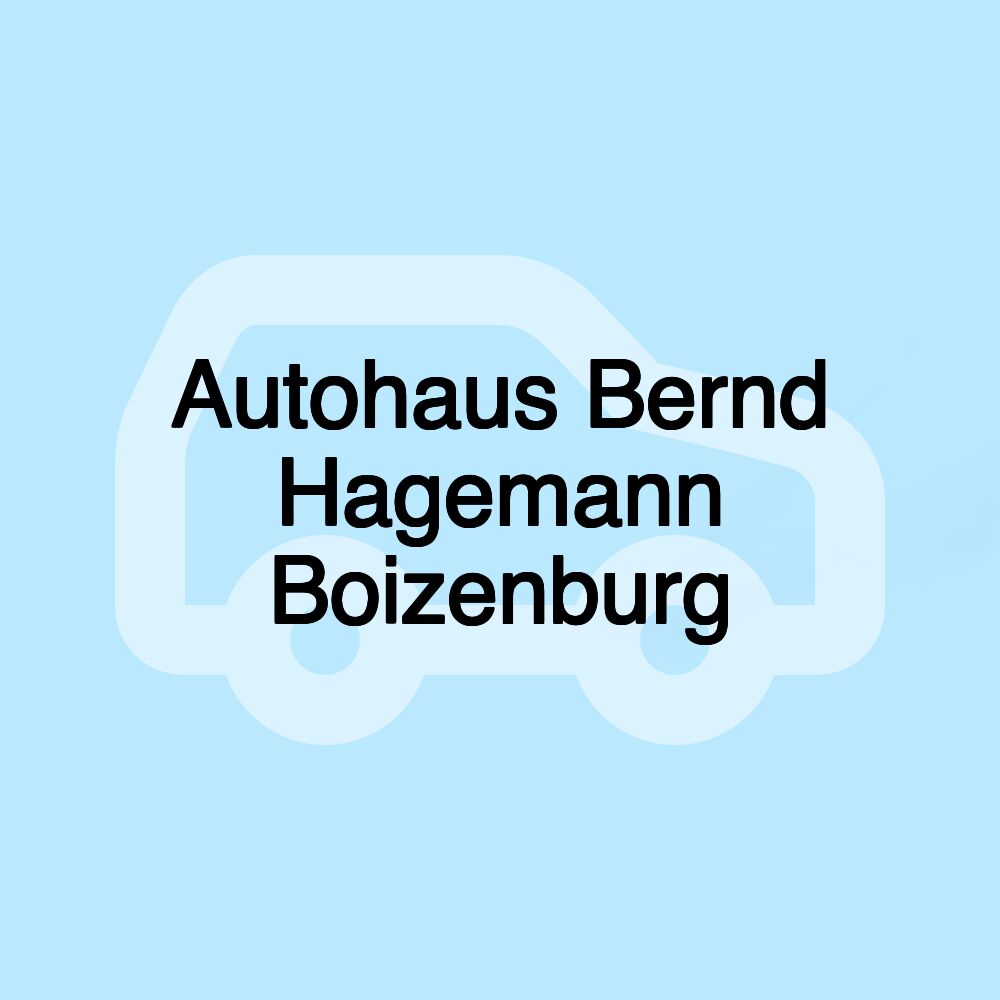 Autohaus Bernd Hagemann Boizenburg