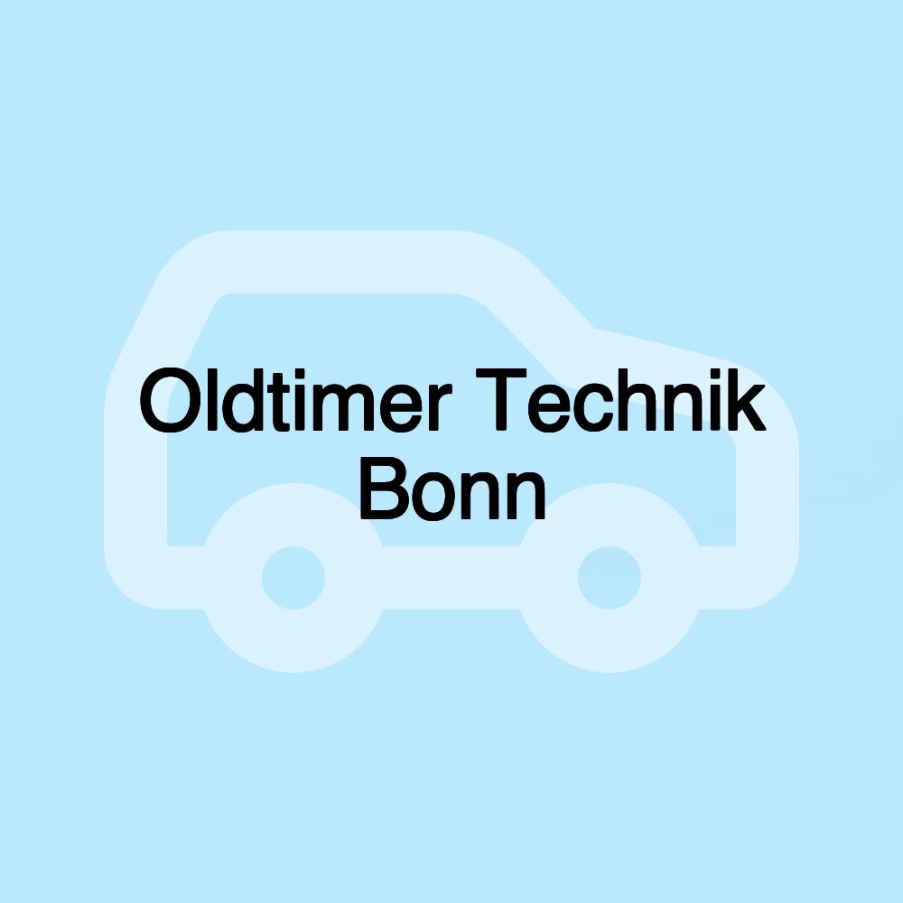 Oldtimer Technik Bonn