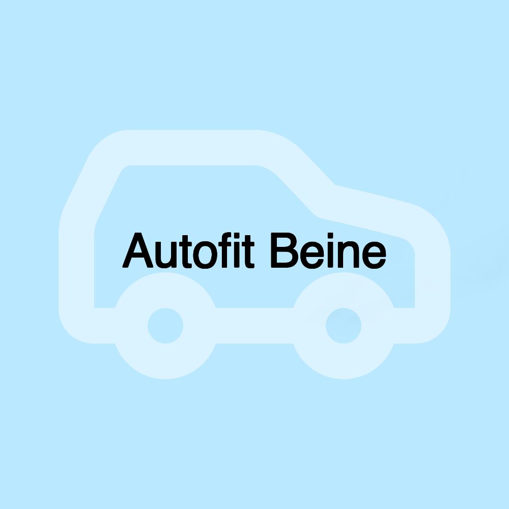 Autofit Beine