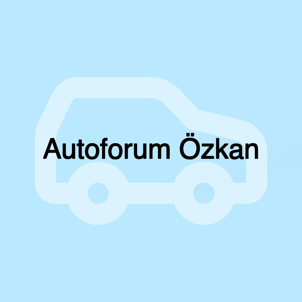 Autoforum Özkan