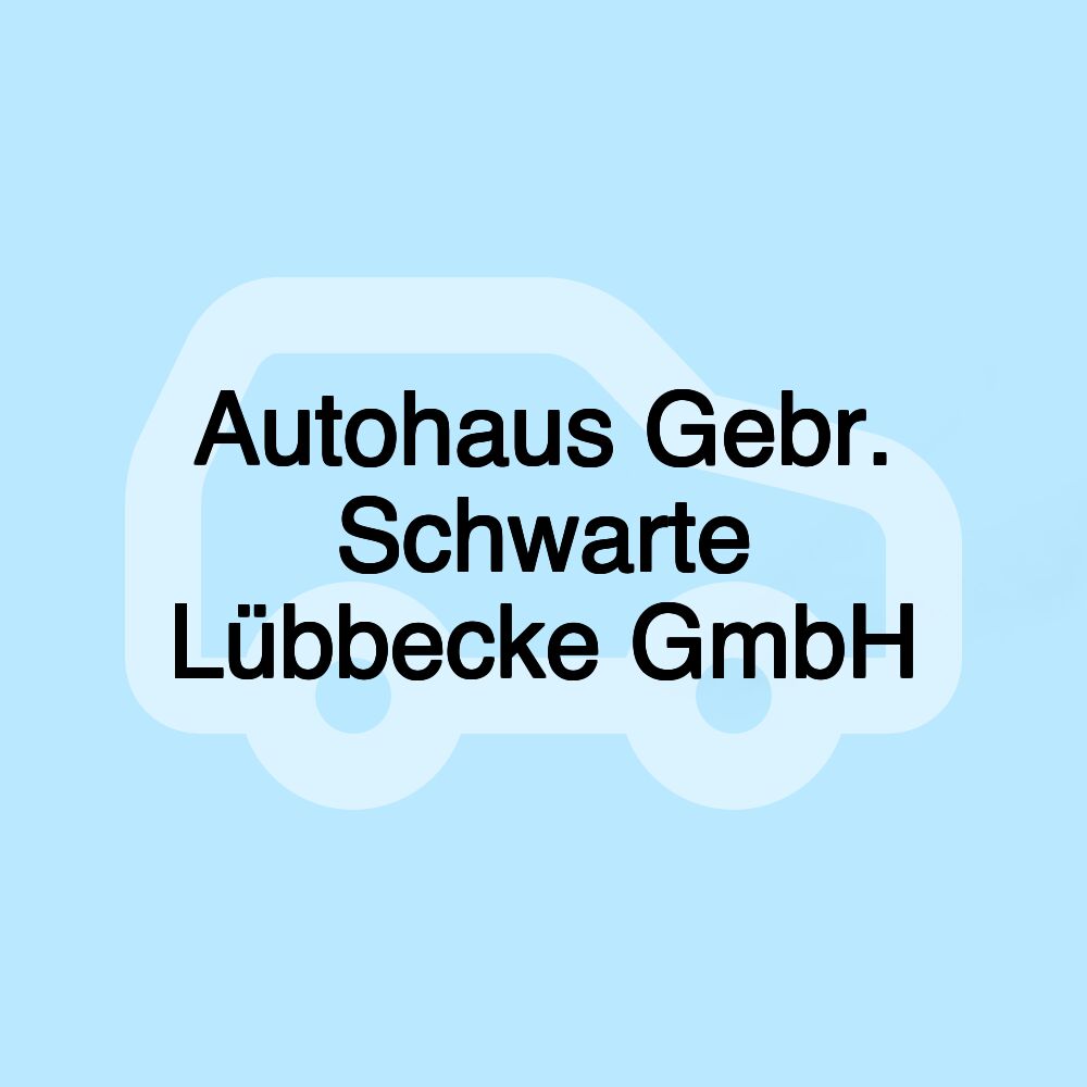 Autohaus Gebr. Schwarte Lübbecke GmbH